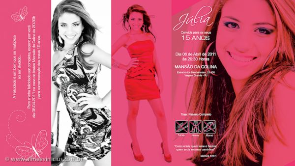 convite de aniversario